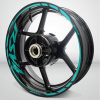 Aprilia RSV4 Motorcycle Rim Wheel Decal Accessory Sticker - Motorcycle stickers and decals