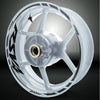 Aprilia RSV4 Motorcycle Rim Wheel Decal Accessory Sticker - Motorcycle stickers and decals