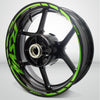 Aprilia RSV4 Motorcycle Rim Wheel Decal Accessory Sticker - Motorcycle stickers and decals