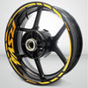 Aprilia RSV4 Motorcycle Rim Wheel Decal Accessory Sticker - Motorcycle stickers and decals