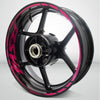 Aprilia RSV4 Motorcycle Rim Wheel Decal Accessory Sticker - Motorcycle stickers and decals