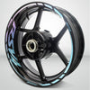 Aprilia RSV4 Motorcycle Rim Wheel Decal Accessory Sticker - Motorcycle stickers and decals