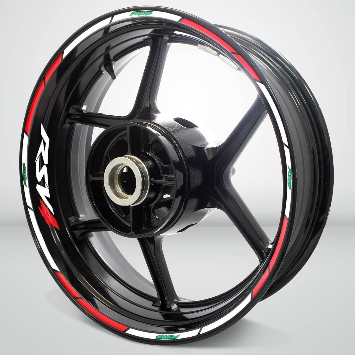 Aprilia RSV4 Wheel Rim Sticker Decal Stripe Motorcycle Bike MM-Kit v3 - Stickman Vinyls