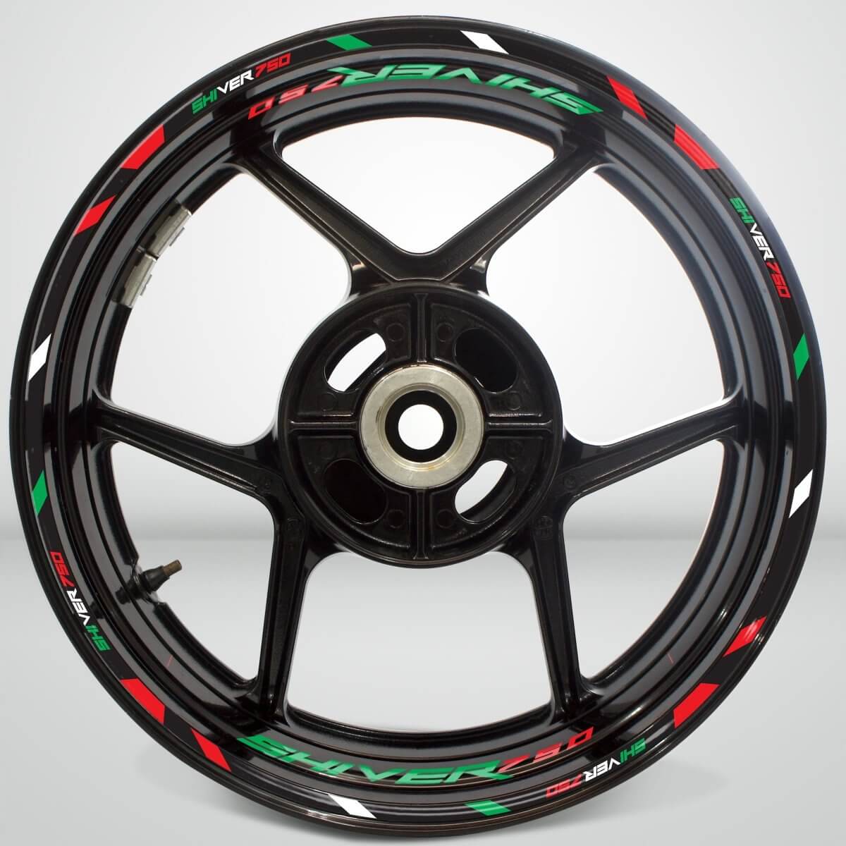 Aprilia Shiver 750 Wheel Rim Sticker Decal Stripe Motorcycle Bike MM-Kit v1 - Stickman Vinyls