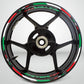 Aprilia Shiver 750 Wheel Rim Sticker Decal Stripe Motorcycle Bike MM-Kit v2 - Stickman Vinyls