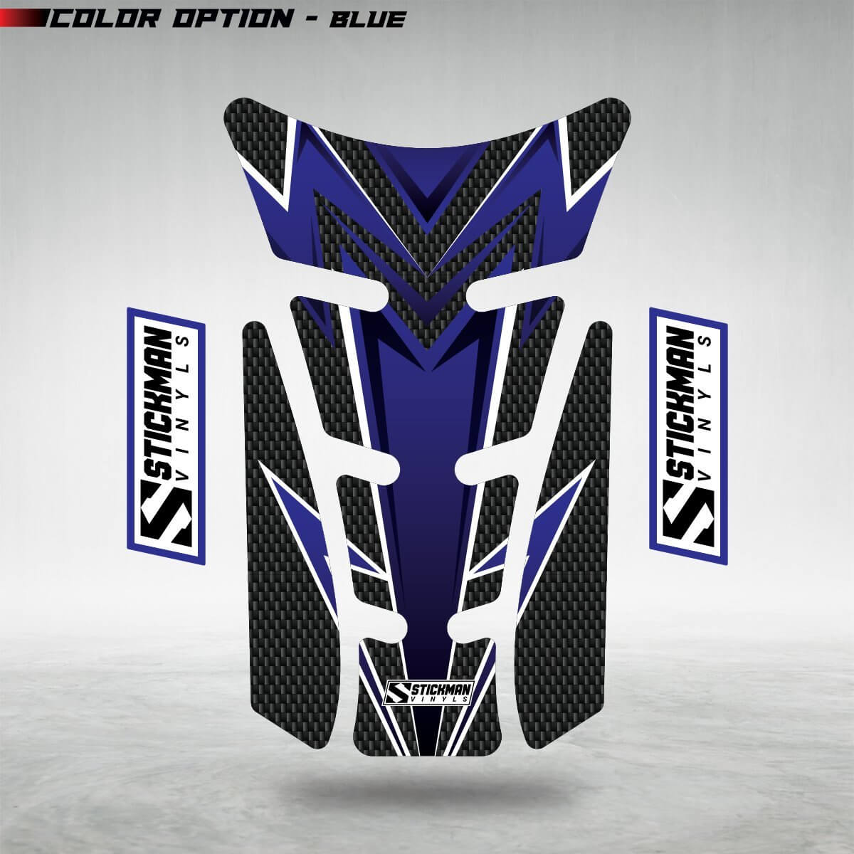 ARC Motorcycle Tank Pad - Stickman Vinyls