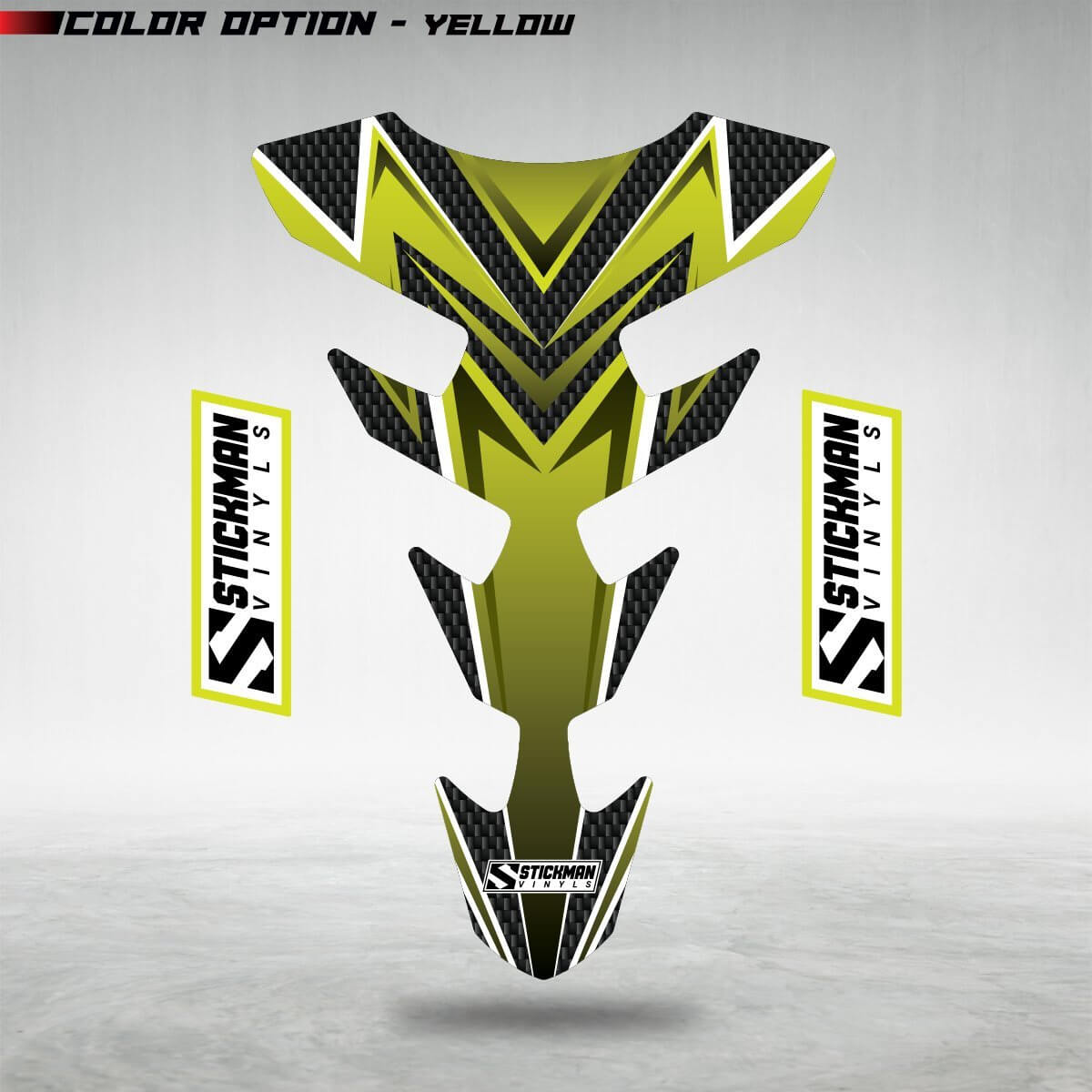 ARC Motorcycle Tank Pad - Stickman Vinyls