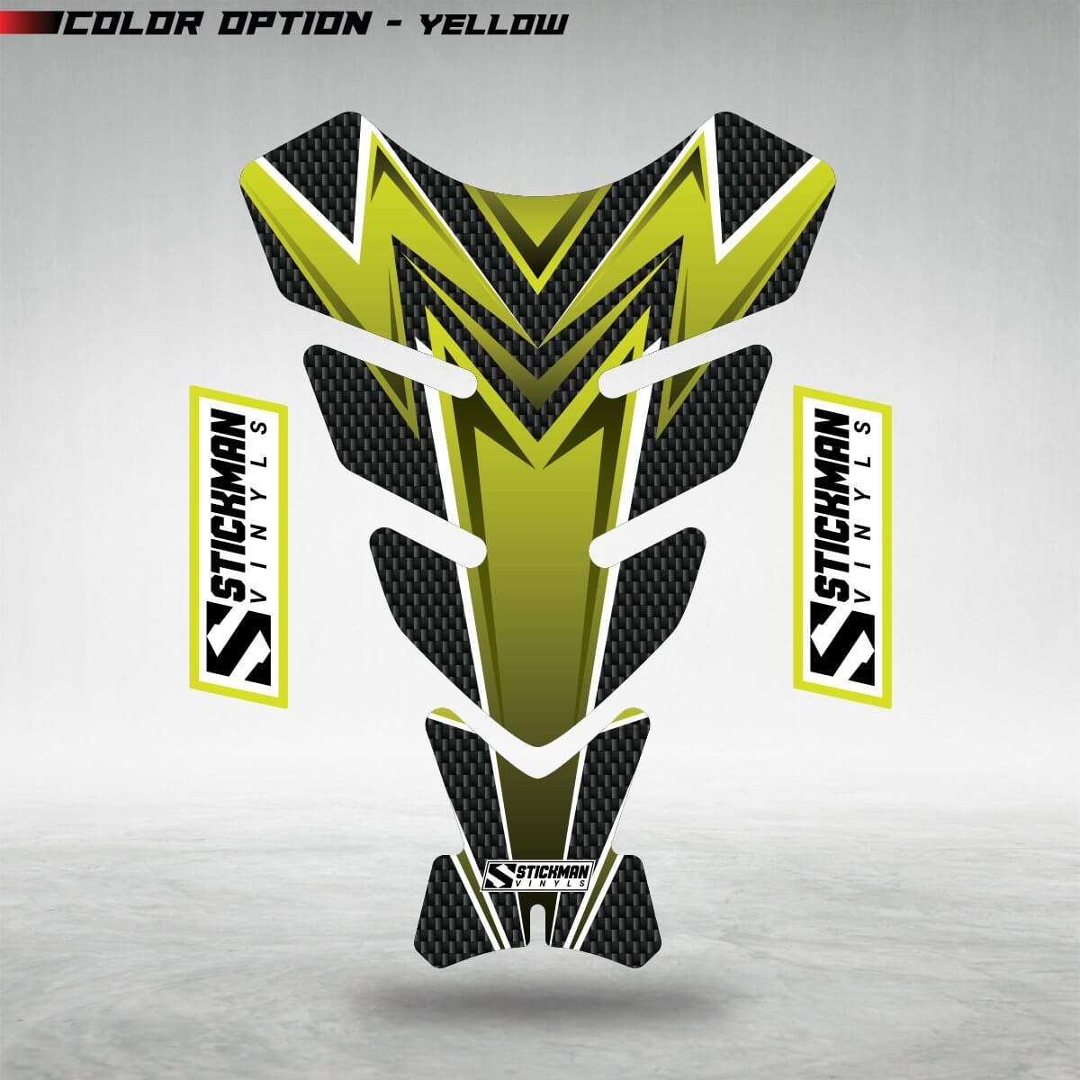 ARC Motorcycle Tank Pad - Stickman Vinyls