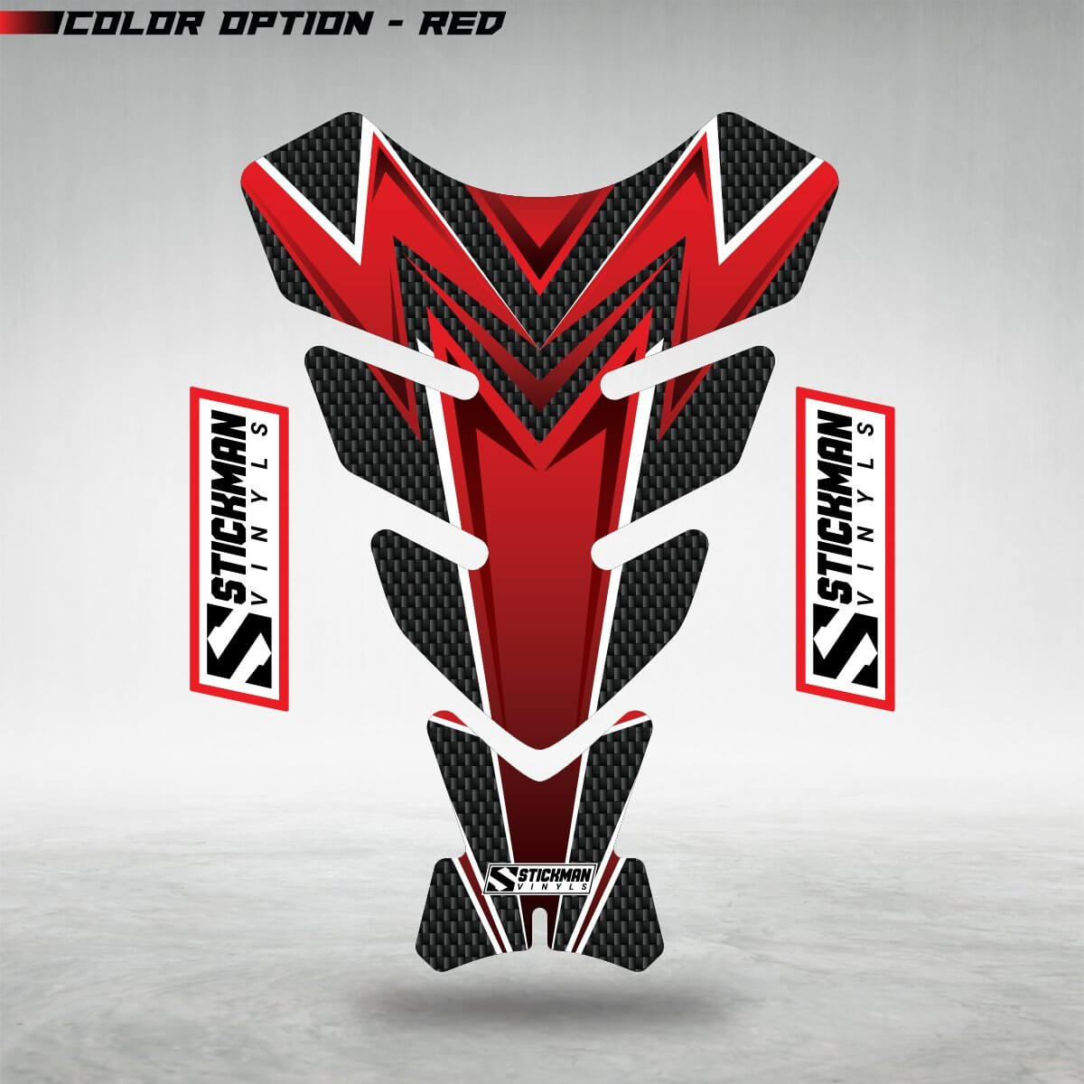 ARC Motorcycle Tank Pad - Stickman Vinyls