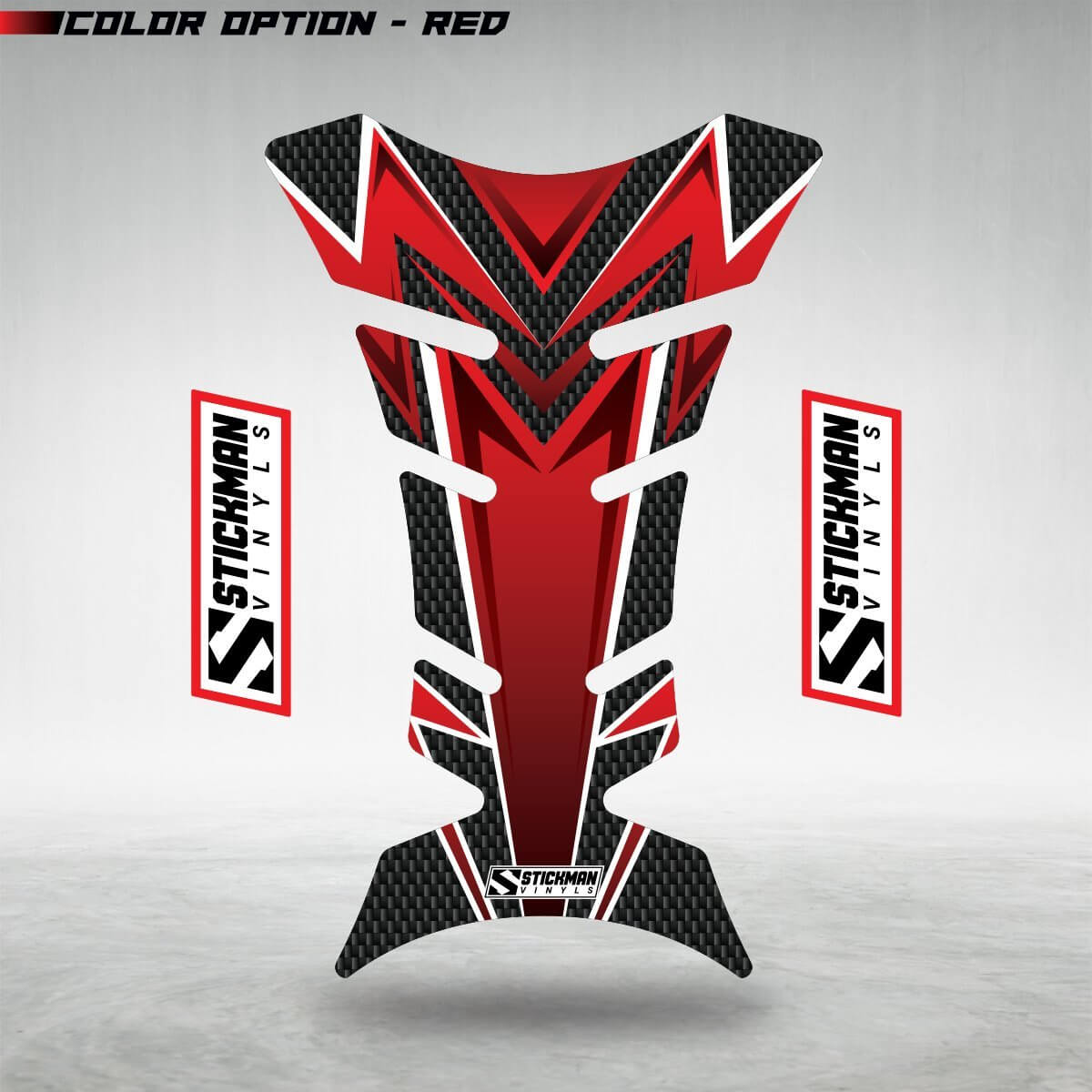 ARC Motorcycle Tank Pad - Stickman Vinyls