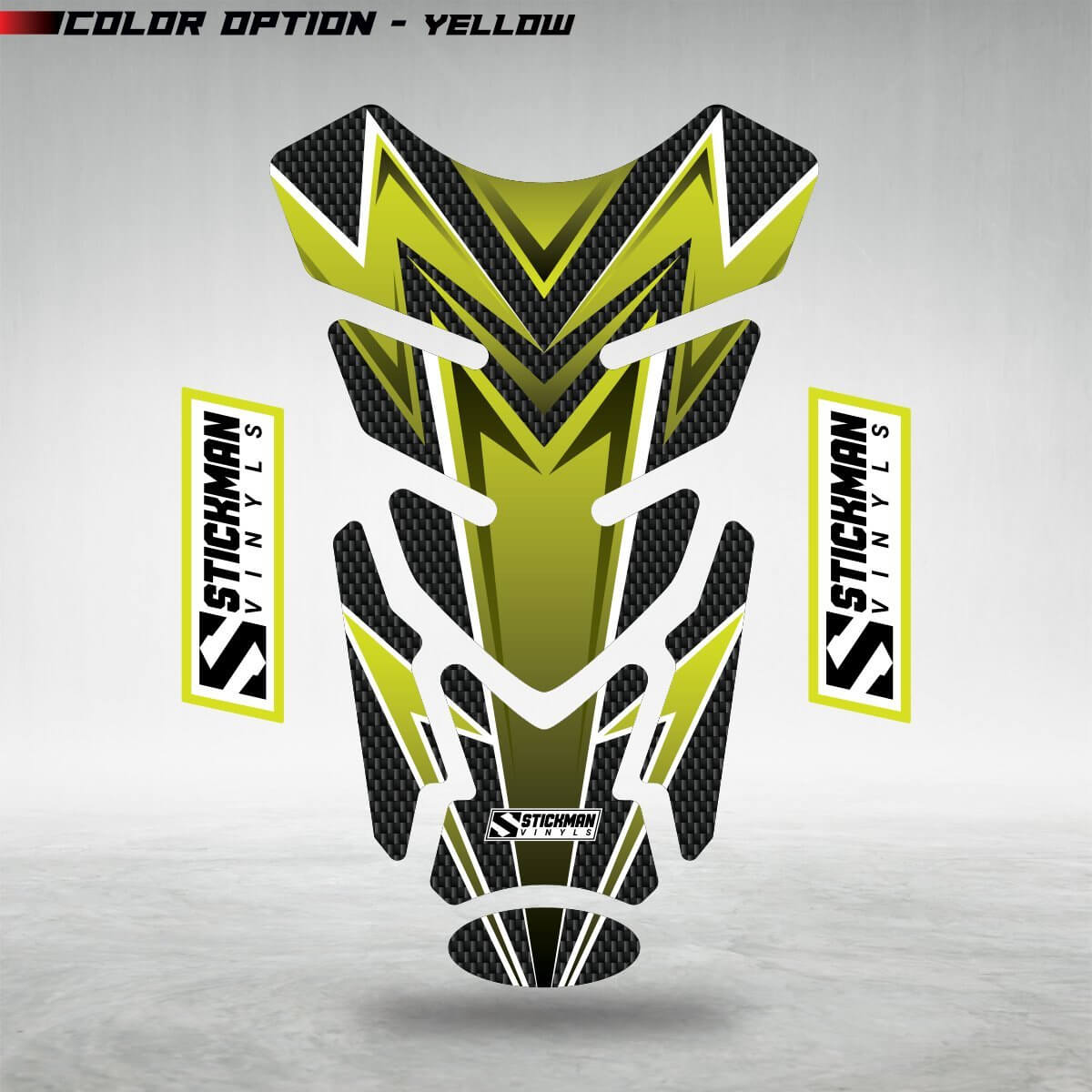 ARC Motorcycle Tank Pad - Stickman Vinyls
