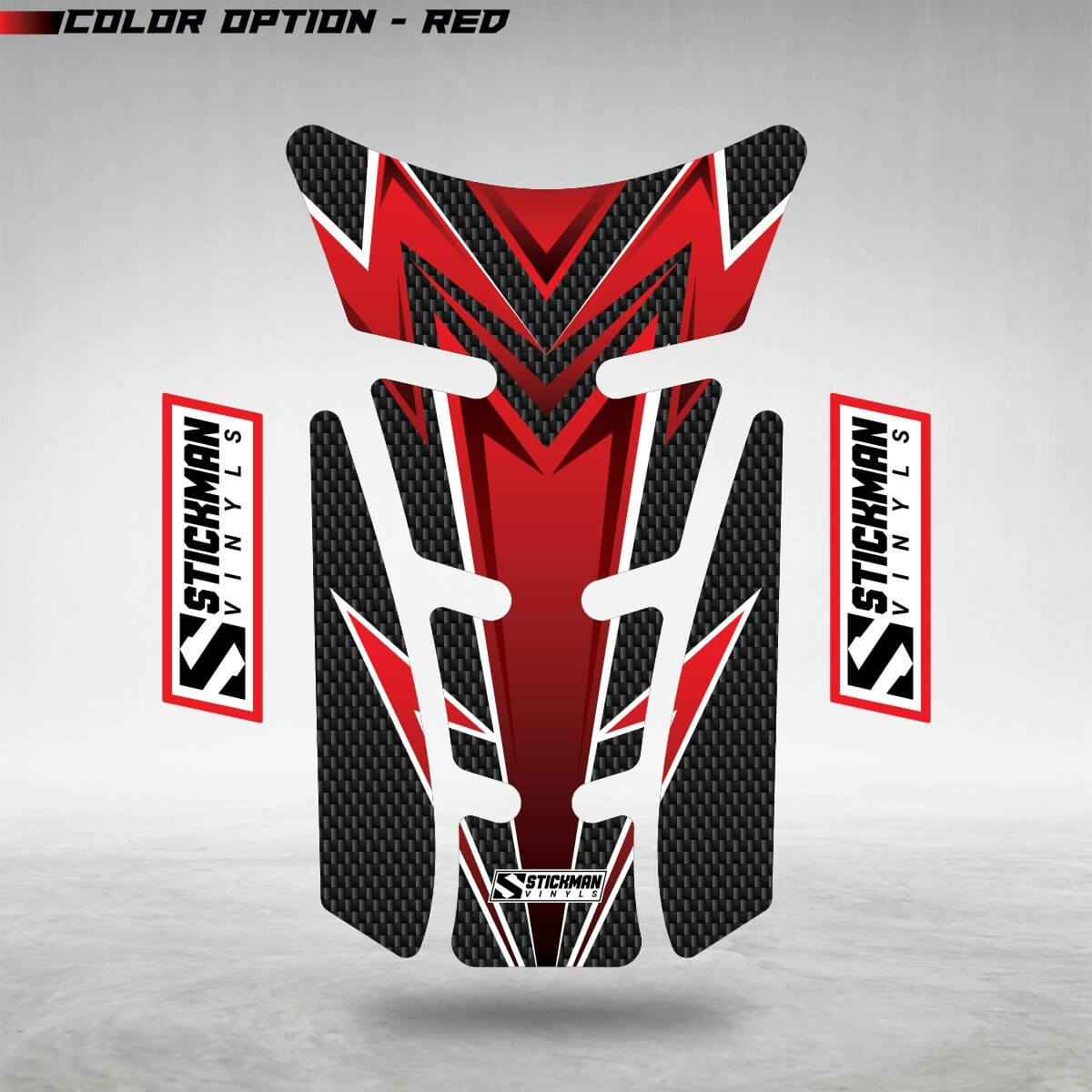 ARC Motorcycle Tank Pad - Stickman Vinyls