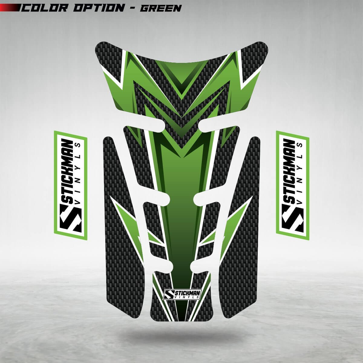 ARC Motorcycle Tank Pad - Stickman Vinyls