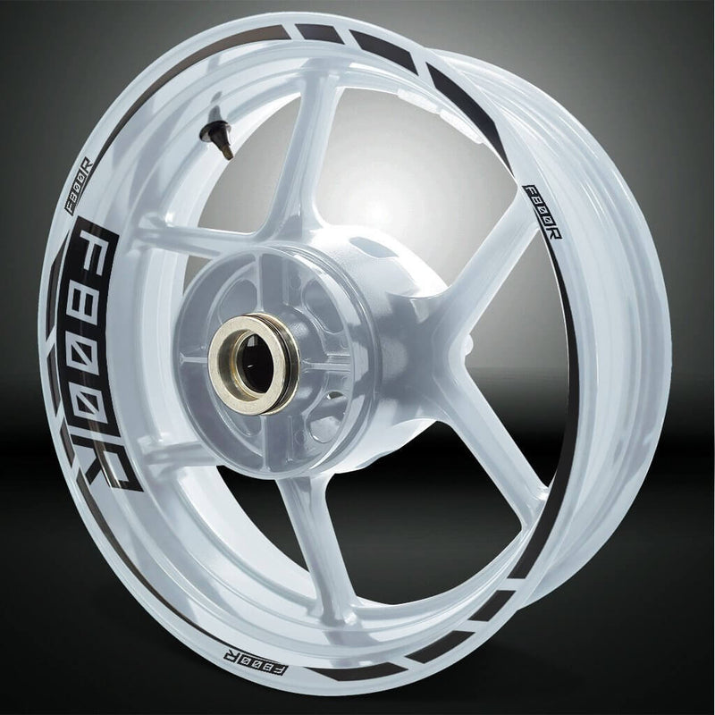 BMW F800R Motorcycle Rim Wheel Decal Accessory Sticker - Motorcycle stickers and decals