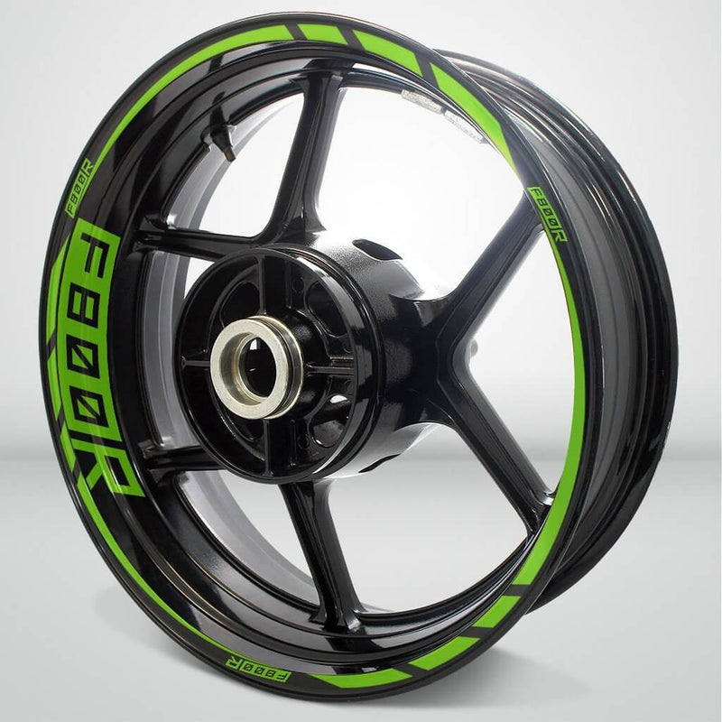 BMW F800R Motorcycle Rim Wheel Decal Accessory Sticker - Motorcycle stickers and decals