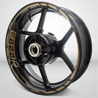 BMW F800R Motorcycle Rim Wheel Decal Accessory Sticker - Motorcycle stickers and decals
