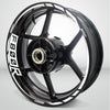 BMW F800R Motorcycle Rim Wheel Decal Accessory Sticker - Motorcycle stickers and decals