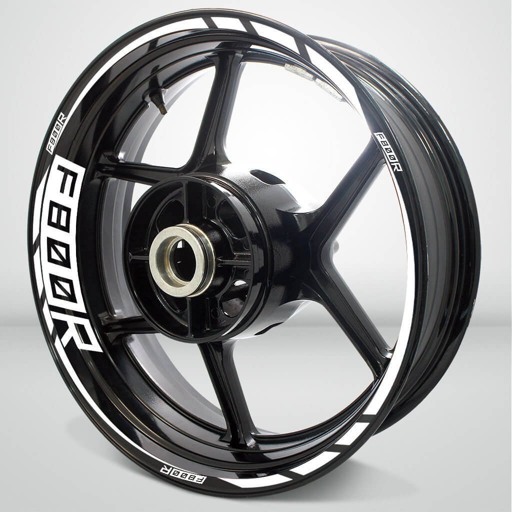 BMW F800R Motorcycle Rim Wheel Decal Accessory Sticker - Motorcycle stickers and decals