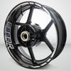 BMW F800R Motorcycle Rim Wheel Decal Accessory Sticker - Motorcycle stickers and decals