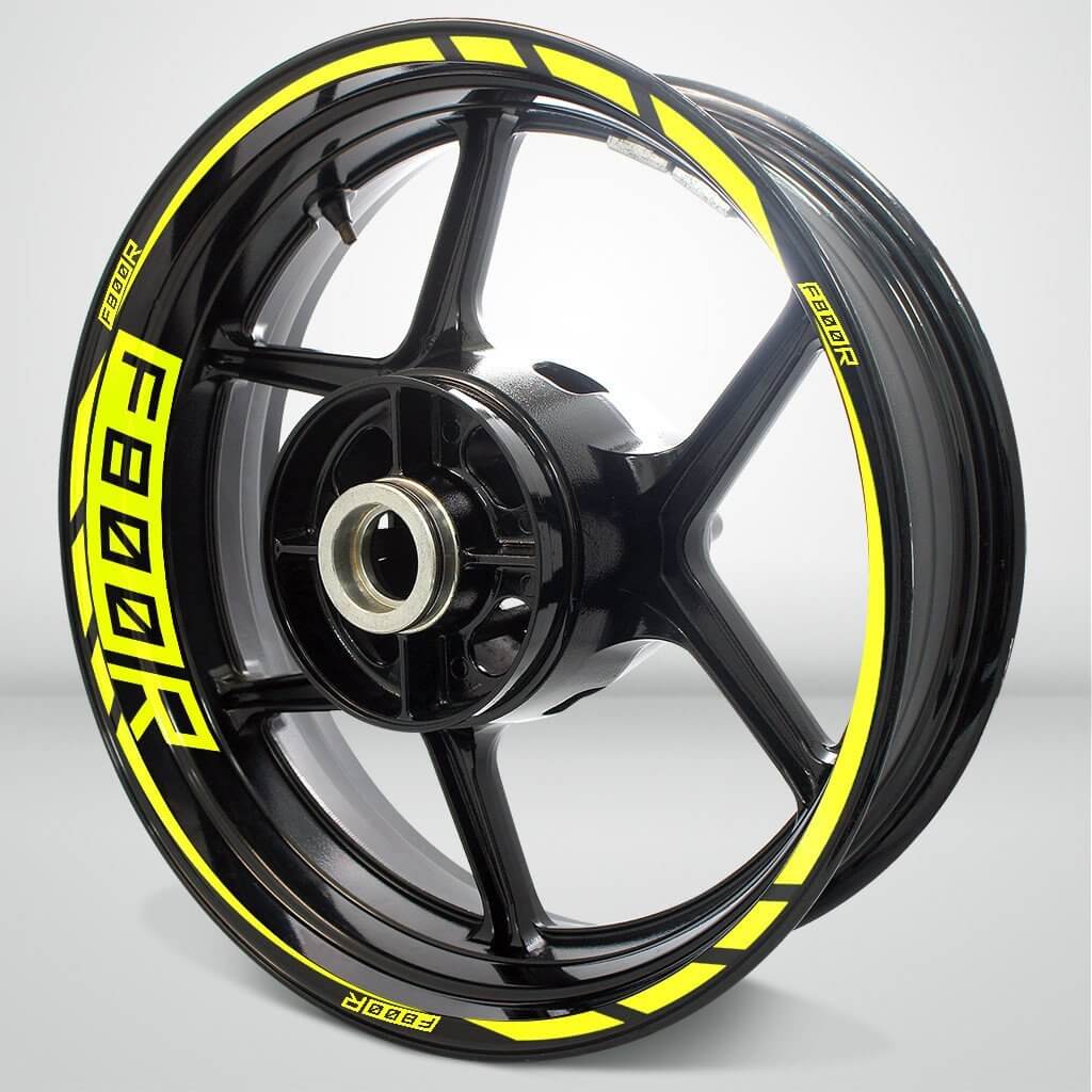 BMW F800R Motorcycle Rim Wheel Decal Accessory Sticker - Motorcycle stickers and decals