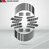 BMW F800R Motorcycle Rim Wheel Decal Accessory Sticker - Motorcycle stickers and decals