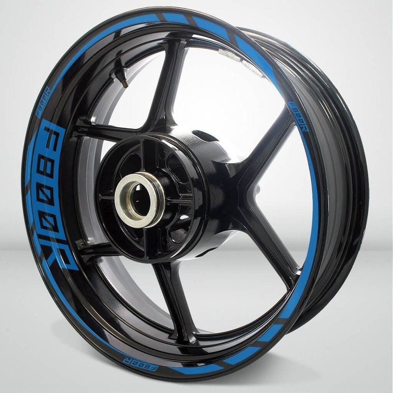 BMW F800R Motorcycle Rim Wheel Decal Accessory Sticker - Motorcycle stickers and decals