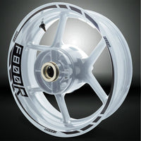 BMW F800R Motorcycle Rim Wheel Decal Accessory Sticker - Motorcycle stickers and decals