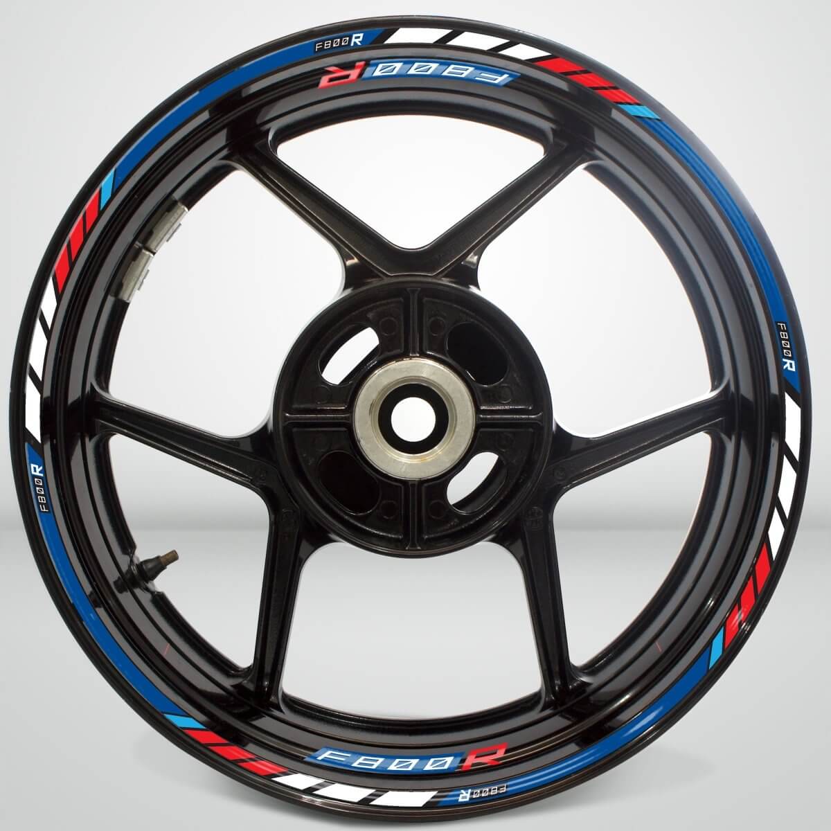 BMW F800R Wheel Rim Sticker Decal Stripe Motorcycle Bike MM-Kit v1 - Stickman Vinyls