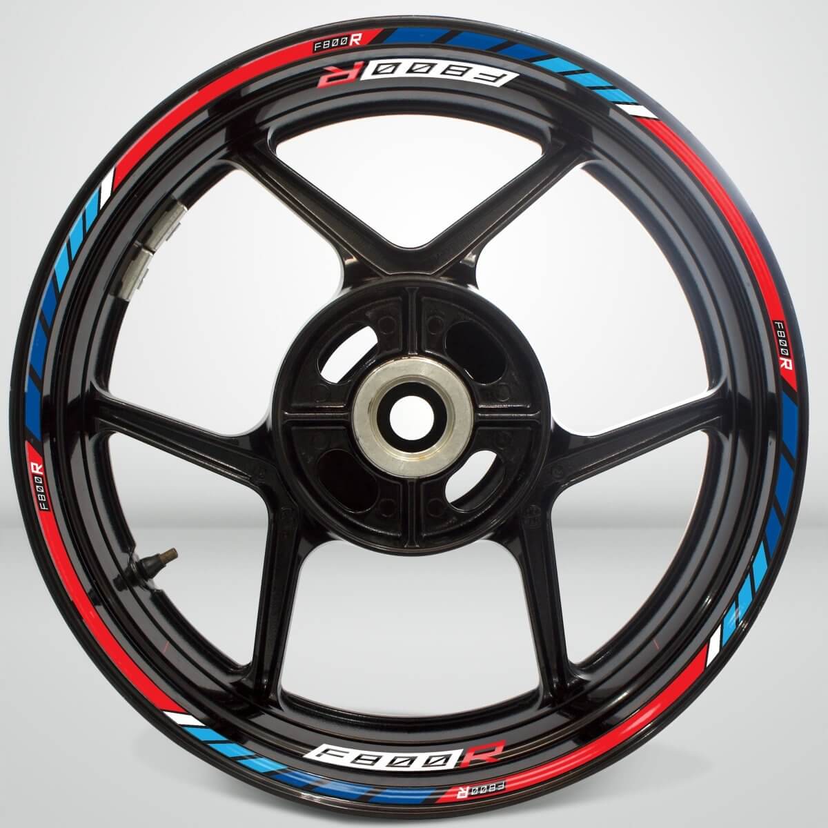 BMW F800R Wheel Rim Sticker Decal Stripe Motorcycle Bike MM-Kit v2 - Stickman Vinyls