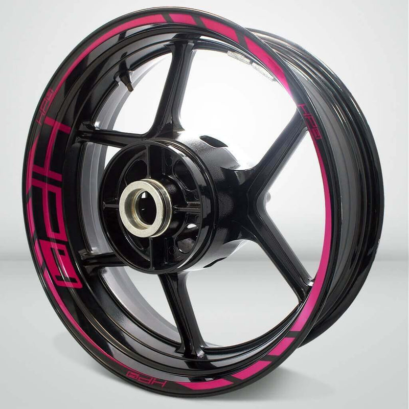 BMW HP4 Motorcycle Rim Wheel Decal Accessory Sticker - Motorcycle stickers and decals