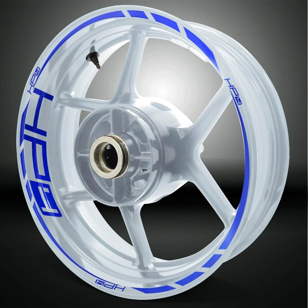 BMW HP4 Motorcycle Rim Wheel Decal Accessory Sticker - Stickman Vinyls