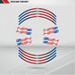 BMW HP4 Wheel Rim Sticker Decal Stripe Motorcycle Bike MM-Kit v1 - Stickman Vinyls