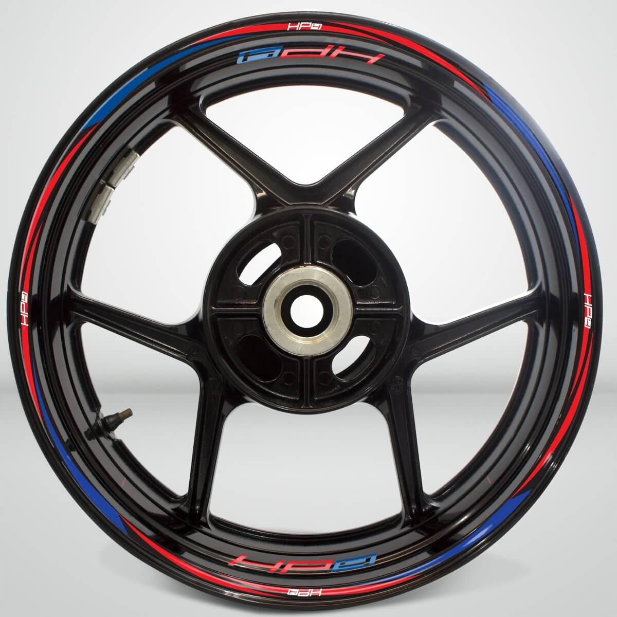 BMW HP4 Wheel Rim Sticker Decal Stripe Motorcycle Bike MM-Kit v1 - Stickman Vinyls