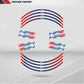 BMW HP4 Wheel Rim Sticker Decal Stripe Motorcycle Bike MM-Kit v2 - Stickman Vinyls