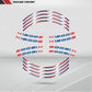 BMW K1200S Wheel Rim Sticker Decal Stripe Motorcycle Bike MM-Kit v2 - Stickman Vinyls
