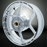 BMW K1300S Motorcycle Rim Wheel Decal Accessory Sticker - Motorcycle stickers and decals