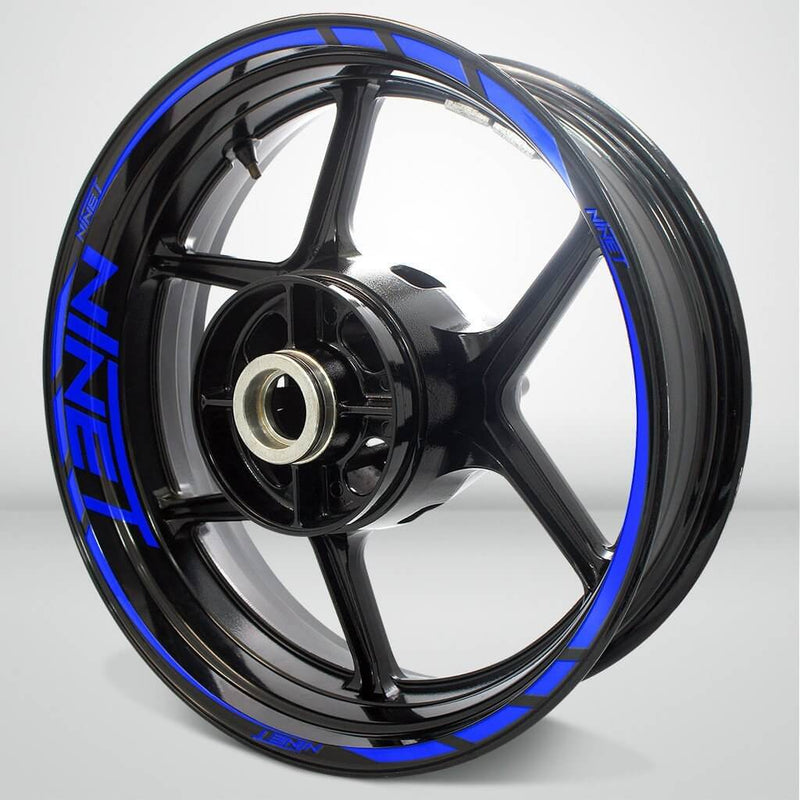 BMW R nine T Motorcycle Rim Wheel Decal Accessory Sticker - Motorcycle stickers and decals