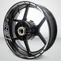 BMW R nine T Motorcycle Rim Wheel Decal Accessory Sticker - Motorcycle stickers and decals
