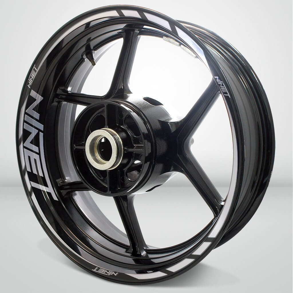 BMW R nine T Motorcycle Rim Wheel Decal Accessory Sticker - Motorcycle stickers and decals