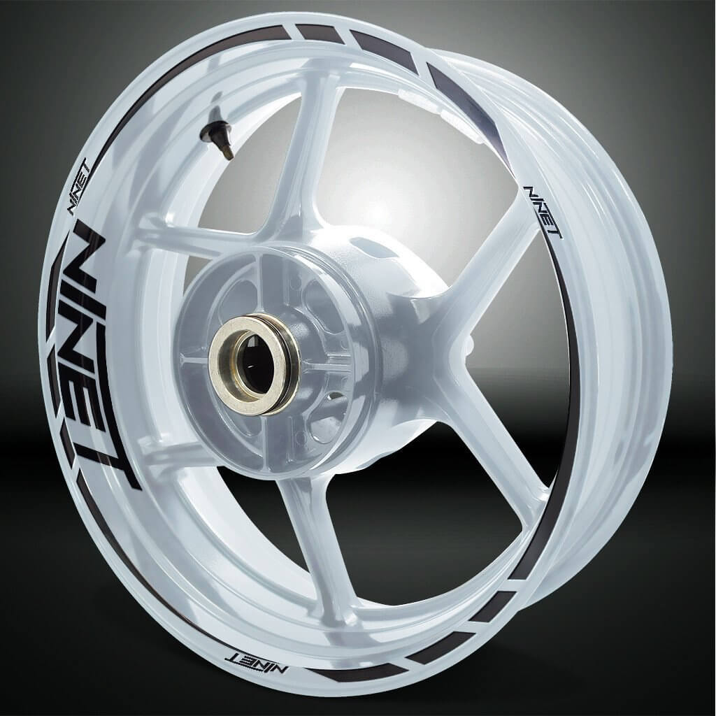 BMW R nine T Motorcycle Rim Wheel Decal Accessory Sticker - Motorcycle stickers and decals