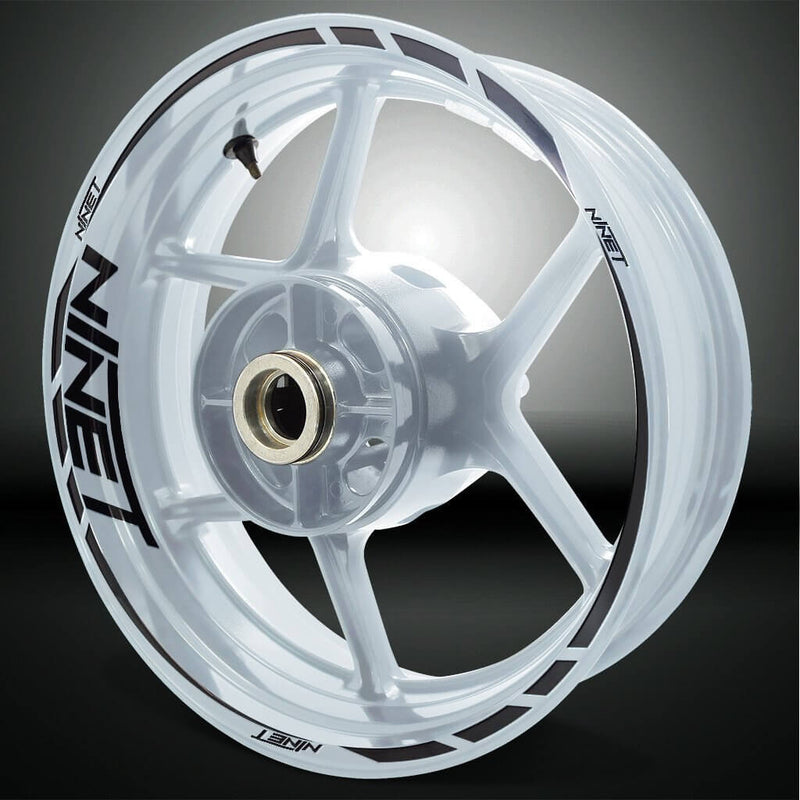 BMW R nine T Motorcycle Rim Wheel Decal Accessory Sticker - Motorcycle stickers and decals