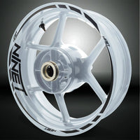 BMW R nine T Motorcycle Rim Wheel Decal Accessory Sticker - Motorcycle stickers and decals