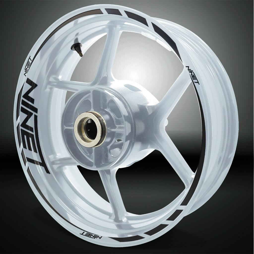 BMW R nine T Motorcycle Rim Wheel Decal Accessory Sticker - Motorcycle stickers and decals