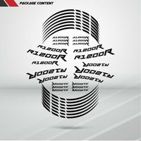 BMW R1200R Motorcycle Rim Wheel Decal Accessory Sticker - Motorcycle stickers and decals