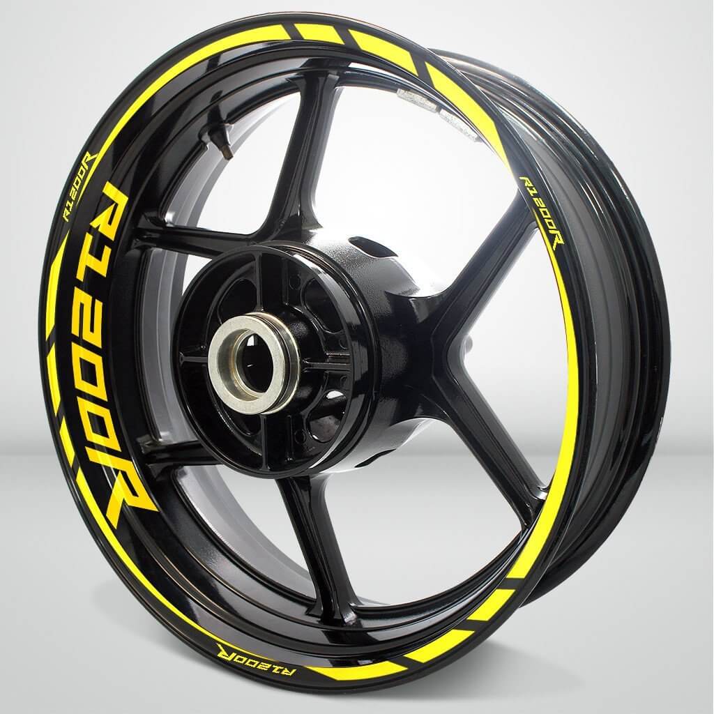 BMW R1200R Motorcycle Rim Wheel Decal Accessory Sticker - Motorcycle stickers and decals