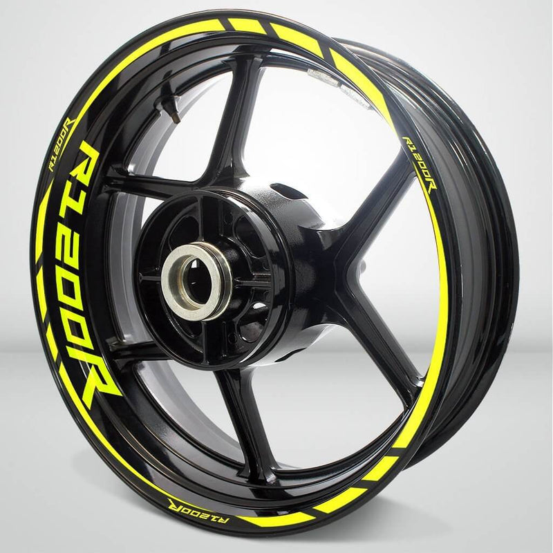 BMW R1200R Motorcycle Rim Wheel Decal Accessory Sticker - Motorcycle stickers and decals