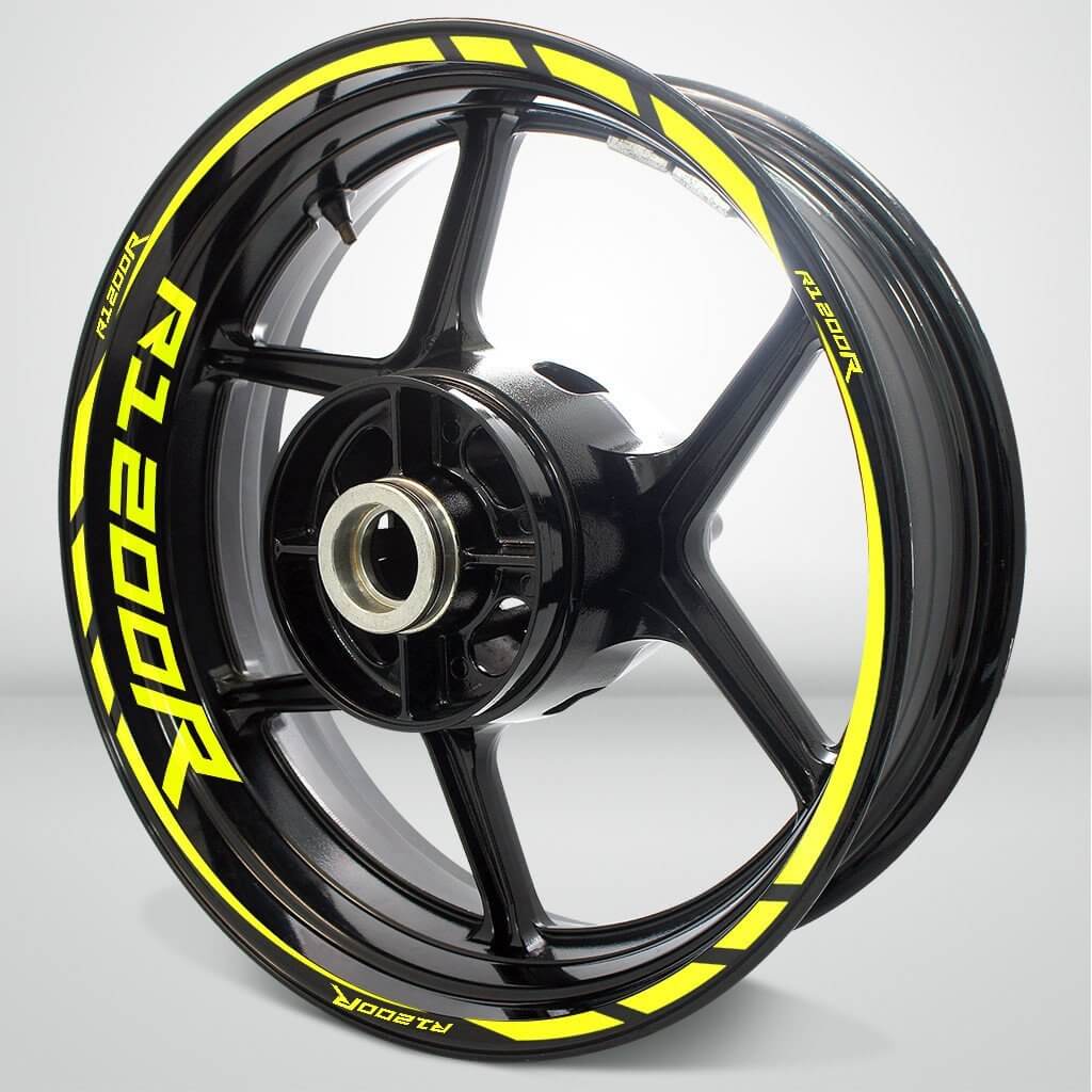 BMW R1200R Motorcycle Rim Wheel Decal Accessory Sticker - Motorcycle stickers and decals