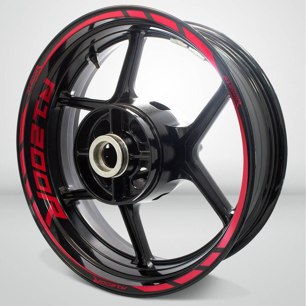 BMW R1200R Motorcycle Rim Wheel Decal Accessory Sticker - Motorcycle stickers and decals