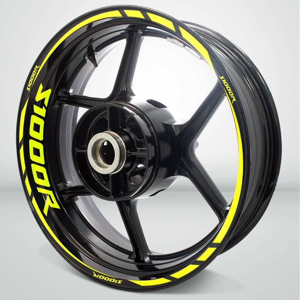 BMW S1000R Motorcycle Rim Wheel Decal Accessory Sticker - Motorcycle stickers and decals
