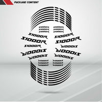 BMW S1000R Motorcycle Rim Wheel Decal Accessory Sticker - Motorcycle stickers and decals